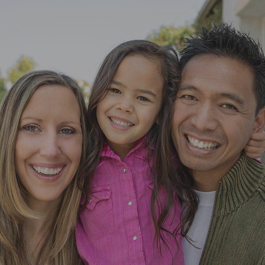 image of family with adopted kids